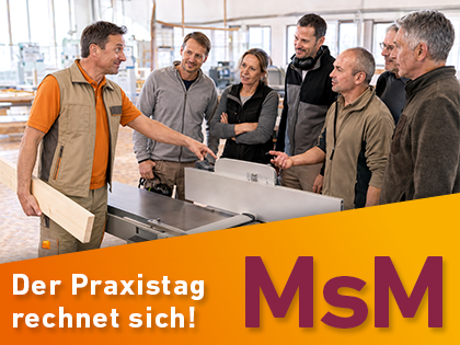 Grafik: Die MsM-Schulung - ein Praxistag, der sich rechnet!